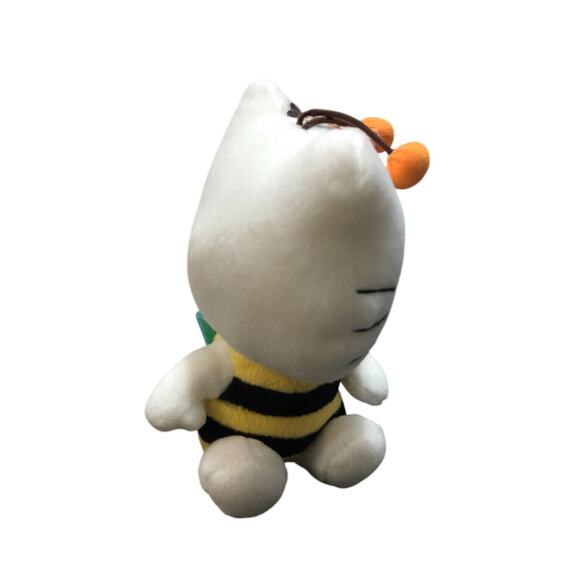 Vtg 2001 Partner Hello Kitty Bumblebee Wings Stuffed Animal Costume Plush 7" - Picture 4 of 10